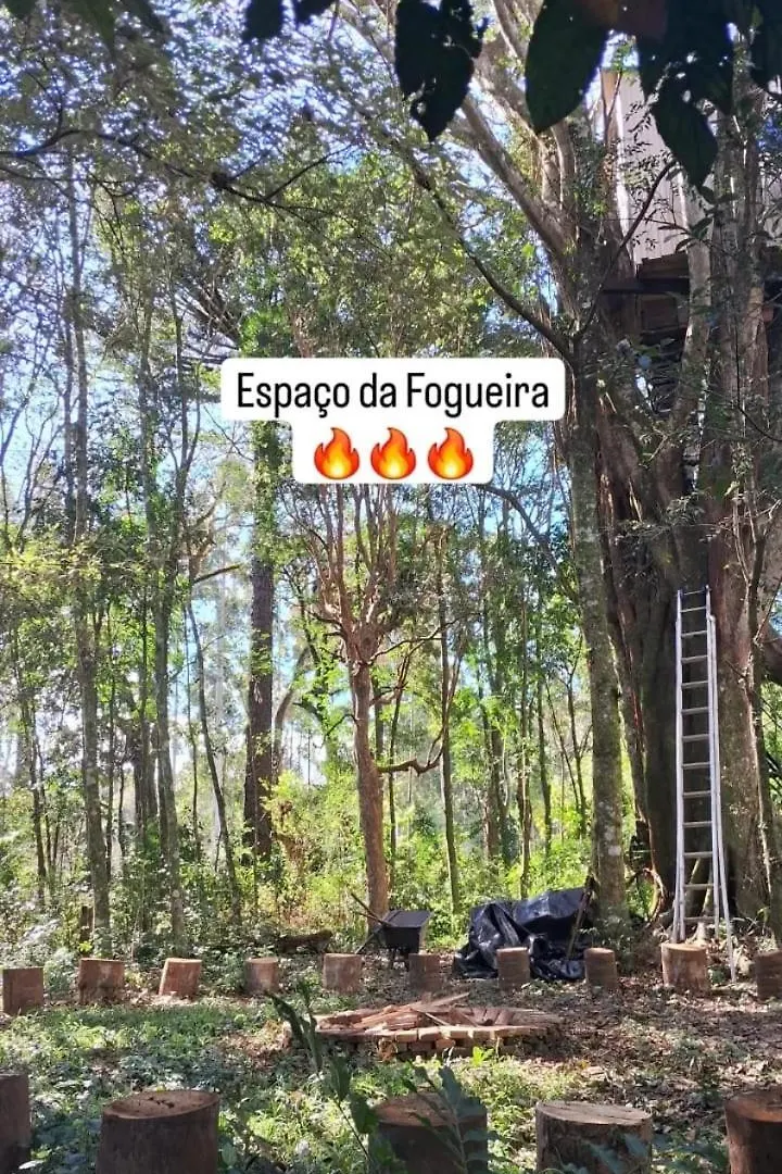 Quarto em Acomodações Particulares Ecopousada - Sitio Aborigene Sao Lourenco do Oeste